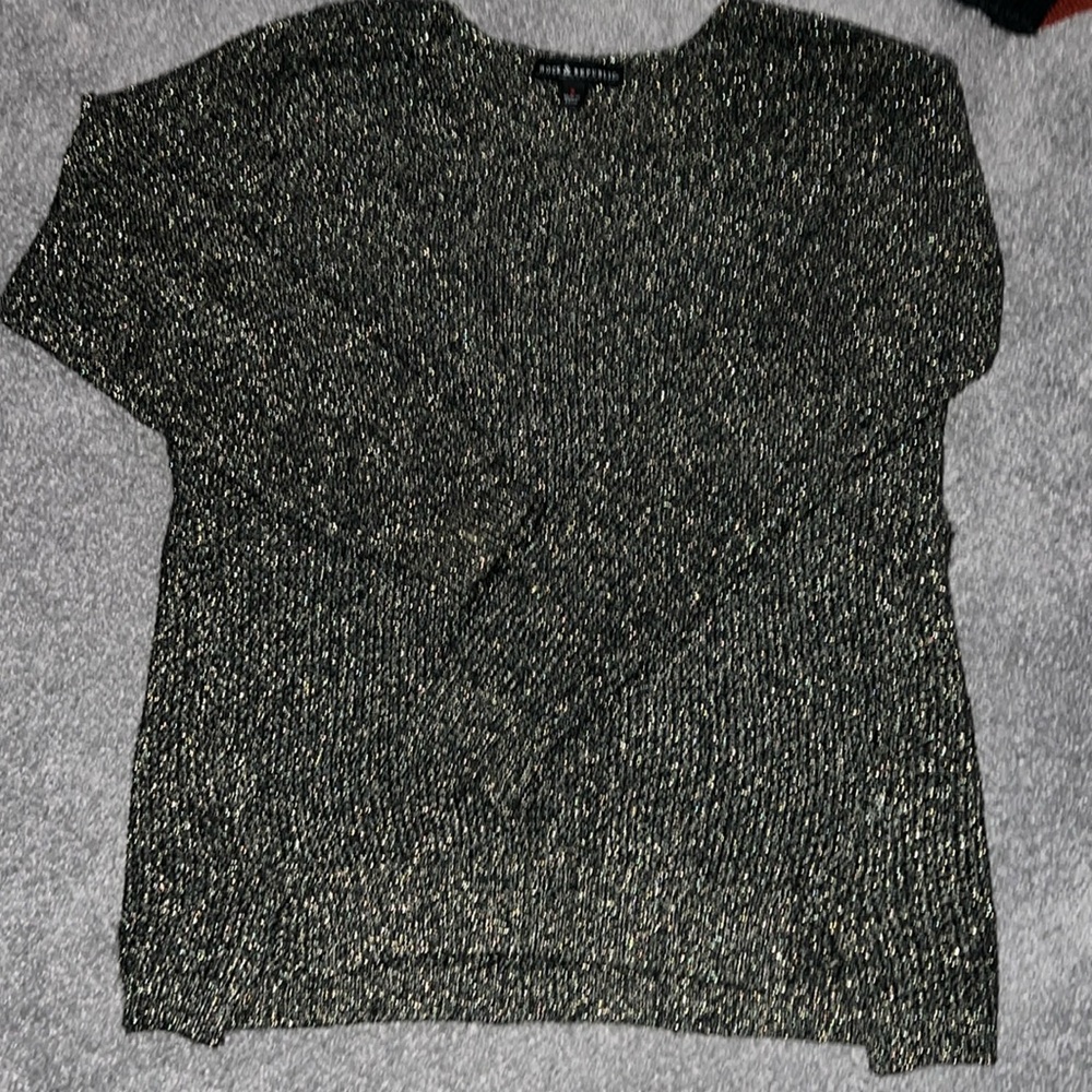 Rock & republic gold sparkly sweater size S
